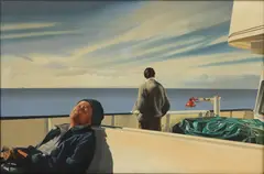 Russell Gray, Untitled, oil on canvas 61 x 92cm