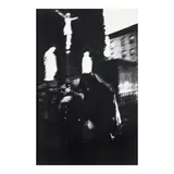 Bruce Davidson, Bengie crossing himself in front of Holy Name Church, from Brooklyn Gang, 1959, Gelatin silver print