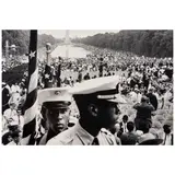 Bruce Davidson, Time of Change (March on Washington), 1963, Gelatin silver print; mounted