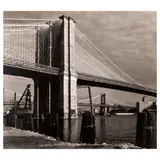 George Forss, Brooklyn Bridge, 1982, Gelatin silver print