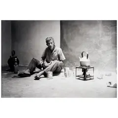 Allen Ginsberg, 'Paul Bowles Preparing Tea' (Marrakesh, Morocco), 1961, Gelatin silver print