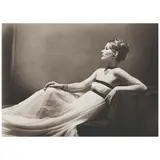 George Hoyningen-Huene, Lisa Fonssagrives, Evening Dress by Vionnet, Paris, 1938, Platinum palladium print; Hoyningen-Huene © Horst dry stamp lower right