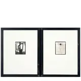 Michael Kenna, Selected Images from 'Monique's Kindergarten' ('Peacock Feather' and 'Kinder Harp')