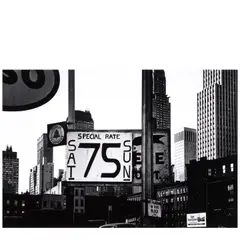 William Klein, First Avenue (from the portfolio 'New York 54/55'), 1955, Gelatin silver print