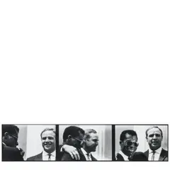 Danny Lyon, 'Brando + Baldwin, March on Wash, Aug 1963' (Marlon Brando and James Baldwin), 1963, Gelatin silver print
