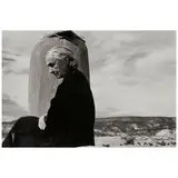 John Loengard, Georgia O'Keeffe on Roof, Ghost Ranch, NM, 1967, Gelatin silver print