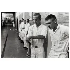 Danny Lyon, Main Corridor After Work (from 'Conversations with the Dead'), c. 1967-69, Gelatin silver print