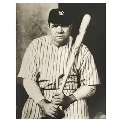 Nickolas Muray, Babe Ruth, 1927, Platinum print