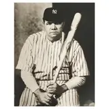 Nickolas Muray, Babe Ruth, 1927, Platinum print