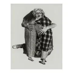 Untitled (Mother Embracing Children) by Cindy Sherman, 1976-89, Gelatin silver print, offered Jan 2026