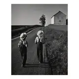 George Tice, Two Amish Boys, Lancaster, PA
