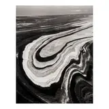 Bradford Washburn, Marble Cake Moraines in the Great Malaspina Glacier, Alaska, 1966, Gelatin silver print