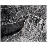 Bradford Washburn, Bright Angel Fault, Grand Canyon, Arizona, 1972, Gelatin silver print