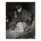 Weegee, Untitled (Cop giving artificial respiration)