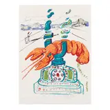 7 plates, from Imaginations and Objects of the Future (Field 75-11, Michler/Löpsinger 822-827; 831) by Salvador Dalí, 1975-76, sold Jul 2026