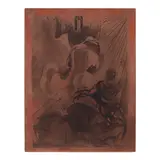 Le Paradis, Canto 3, Le premier ciel, from La Divine Comédie (The First Sphere, from The Divine Comedy) (Field p. 199, Michler/Löpsinger 1108) by Salvador Dalí, 1959, Original copper plate, sold Jul 2026