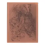 Le Paradis, Canto 17, La prescience divine, from La Divine Comédie (The Divine Foreknowledge, from The Divine Comedy) (Field p. 196, Michler/Löpsinger 1122) by Salvador Dalí, 1959, Original copper plate, sold Jul 2026