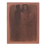 Le Purgatoire, Canto 16, Dans la fumée des coléreux, from La Divine Comédie (In the Cloud of Angry Ones, from The Divine Comedy) (Field p. 200, Michler/Löpsinger 1088) by Salvador Dalí, 1959, Original copper plate, sold Jul 2026