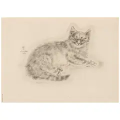 Léonard-Tsuguharu Foujita, Book of Cats (Buisson 30.127), 1930