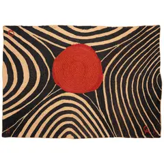 Alexander Calder, Zebra, 1975, Hand-braided Maguey fiber tapestry in colors