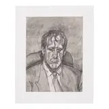 Lucian Freud, Head of an Irishman (Treves 86), 1999, Etching on Somerset paper