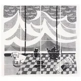 David Hockney, Breakfast with Stanley in Malibu, 1989, Xerox copy of facsimile drawing in 24 parts on Archival paper