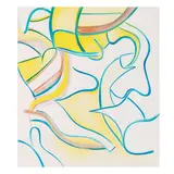 Willem de Kooning, Untitled, from Quatre Lithographies, 1986, Lithograph in colors on Arches paper