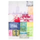 Robert Rauschenberg, Soviet American Array VII, 1991, Intaglio in colors on wove paper
