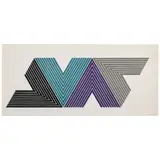 Frank Stella, Empress of India I, from V Series (Axsom 27, Gemini 81), 1968, Lithograph in colors on wove paper