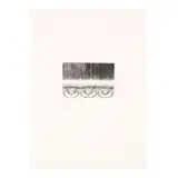 Wayne Thiebaud, Pie Case, 1964, Drypoint on wove paper