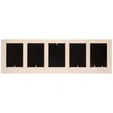 Richmond Burton, Quintuple Thought Plane #2, 1989, oil on linen laid on paper
