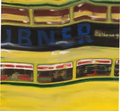 Große Reflektion XII by Karl Horst Hödicke, 1965, Kunstharz auf Leinwand, sold May 2024