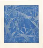 Franz Gertsch, Gräser I, 1999, Holzschnitt auf handgeschöpftem Japanpapier von Heizaburo Iwano