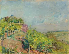 Max Slevogt, Weinlese bei Neukastel, Um 1920, Öl auf Leinwand