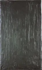 Günther Förg, Ohne Titel, 1988, Bronzerelief mit grünschwarzer Patina