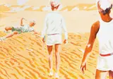 Norbert Bisky, Der Himmel ist Zeuge, 2002, Öl auf Leinwand