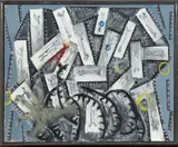 Markus Lüpertz, OTELLO MASCHINE, 1996, Öl auf Leinwand