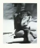 Gerhard Richter, Frau mit Kind, 2005, Frequenzmodulierter Farboffsetdruck auf weißem Karton