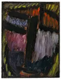 Meditation: Die Träumende by Alexej von Jawlensky, 1934, Öl auf leinenstrukturiertem Papier, auf Karton aufgezogen, sold Nov 2009