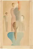 Oskar Schlemmer, Frauentreppe II