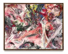Martin Disler, Ohne Titel, 1983, Öl auf Leinwand