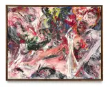 Martin Disler, Ohne Titel, 1983, Öl auf Leinwand