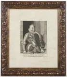 Aegidius Sadeler, Portrait of Rudolf II., 1609, copper engraving, paper