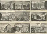Martin Engelbrecht, Convolute of Pragensia, 1740, copper engraving, paper