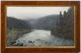 Anton Waldhauser, Stony River, 1880s, oil on canvas