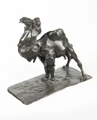 Bohumil Kafka, Moulting Camel, 1905, bronze