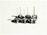Wayne Thiebaud, Suckers (State I), 1968, 1-color lithograph on Rives BFK paper