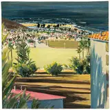 Larry Cohen, View of the Coast Highway from Malibu Canyon Road