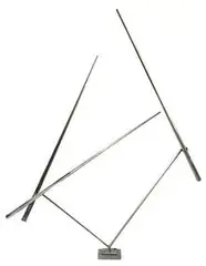 George Rickey, Divided Quadrilateral III, 1978, Stainless steel