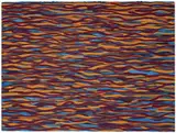 Untitled (Wavy Lines) by Sol LeWitt, 2004, Gouache on paper, sold Oct 2016
